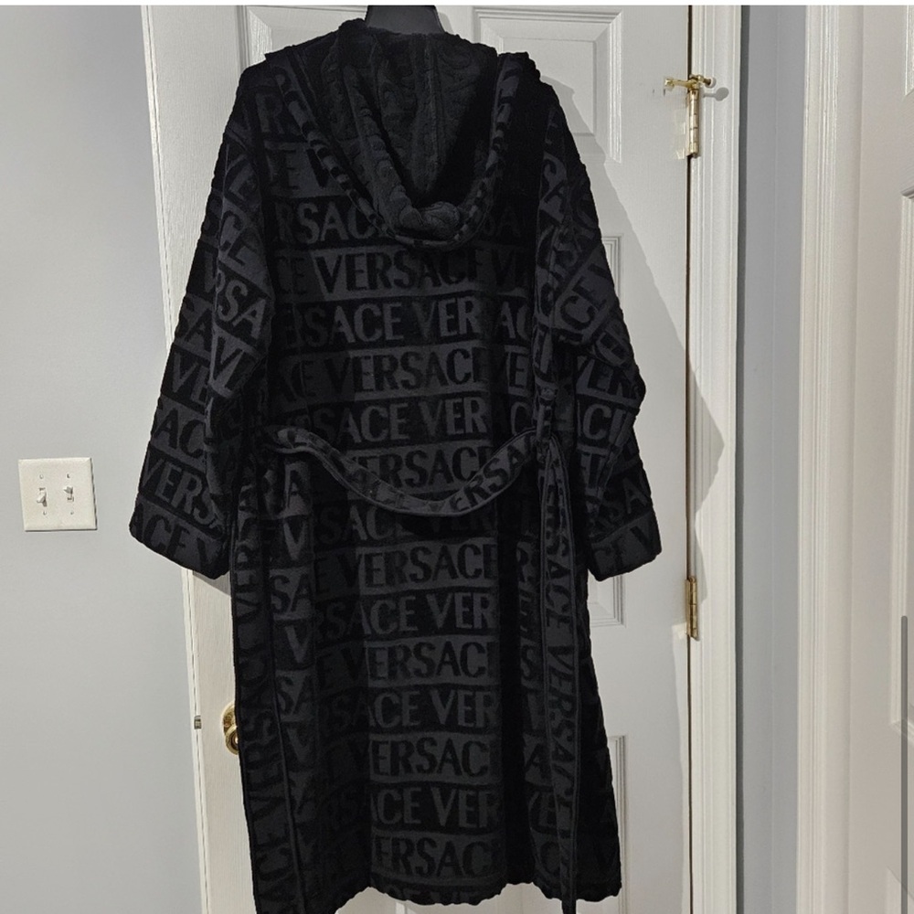 Versace Black Robe